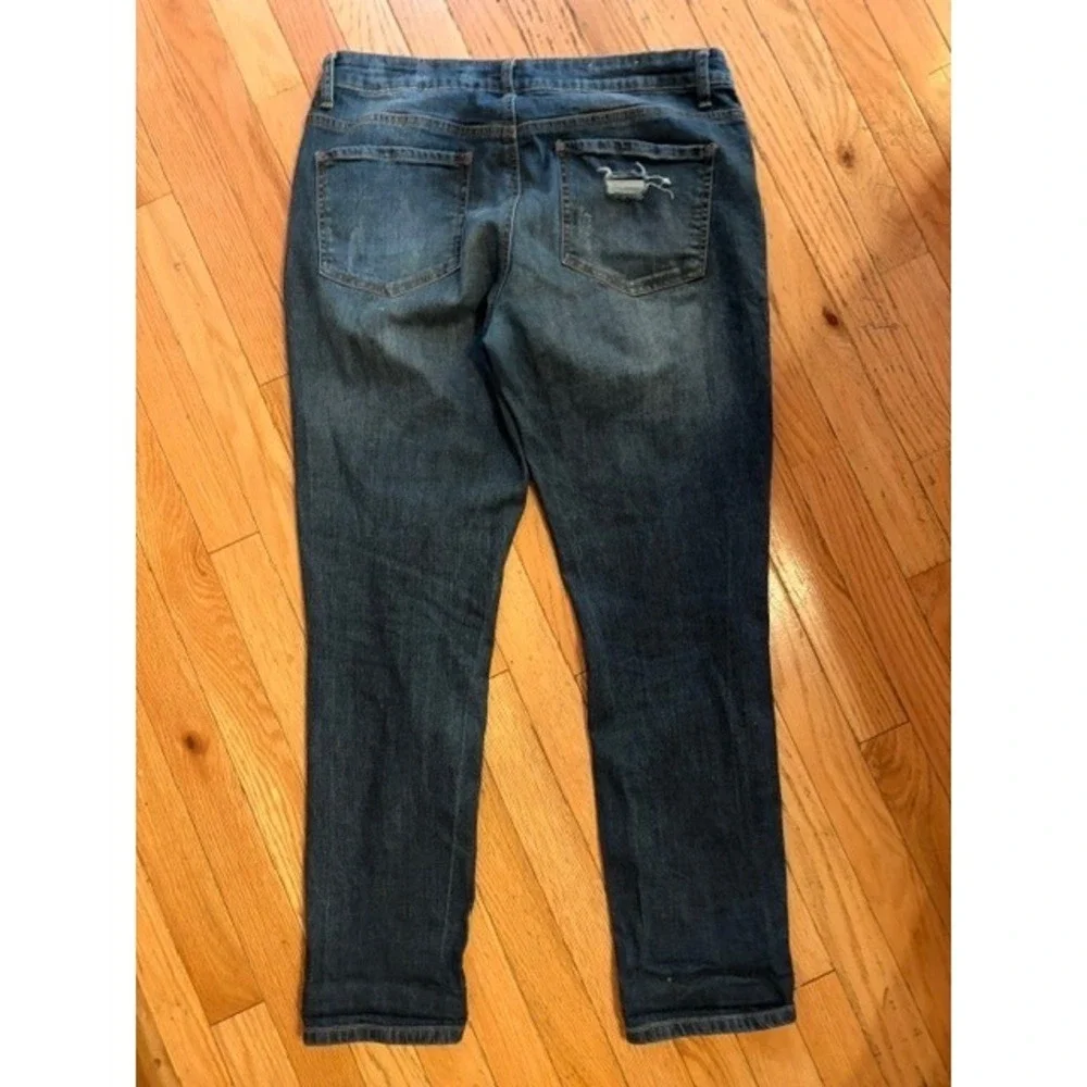 Altar'd State Distressed Skinny Jeans Medium Ripped Denim Womens Size 29 T54-26 - Picture 2 of 4